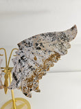 Bild in Galerie-Betrachter laden, Druzy Oceans Jasper Schmetterling Flügel (115y)