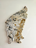 Bild in Galerie-Betrachter laden, Druzy Oceans Jasper Schmetterling Flügel (115y)