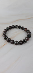 Bild in Galerie-Betrachter laden, Gartenquarz Kugel Armband (9,8mm) (25ga)