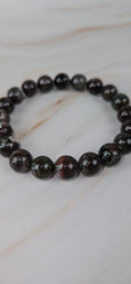 Bild in Galerie-Betrachter laden, Gartenquarz Kugel Armband (9,8mm) (25ga)