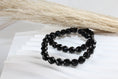 Bild in Galerie-Betrachter laden, Faccetiertes Obsidian Armband (15sab)