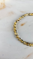 Bild in Galerie-Betrachter laden, Gold Rutil Kugelarmband (24gor)