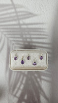 Bild in Galerie-Betrachter laden, 925 Silber faccetierter Amethyst Anhänger (39hj)