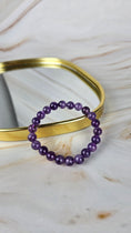 Bild in Galerie-Betrachter laden, Amethyst Kugelarmband (19att)