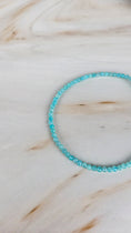 Bild in Galerie-Betrachter laden, Faccetiertes Amazonit Armband mit Magnetverschluss (19amz)