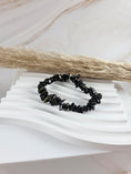 Bild in Galerie-Betrachter laden, Gold Obsidian Splitterarmband (8dia)