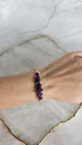 Bild in Galerie-Betrachter laden, Amethyst Splitter Armband