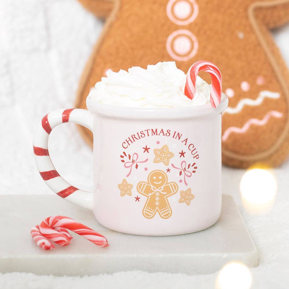 Rosa „Christmas in a Cup“-Becher