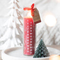 Bild in Galerie-Betrachter laden, Rote Vanille Weihnachts-Adventsröhrenkerze
