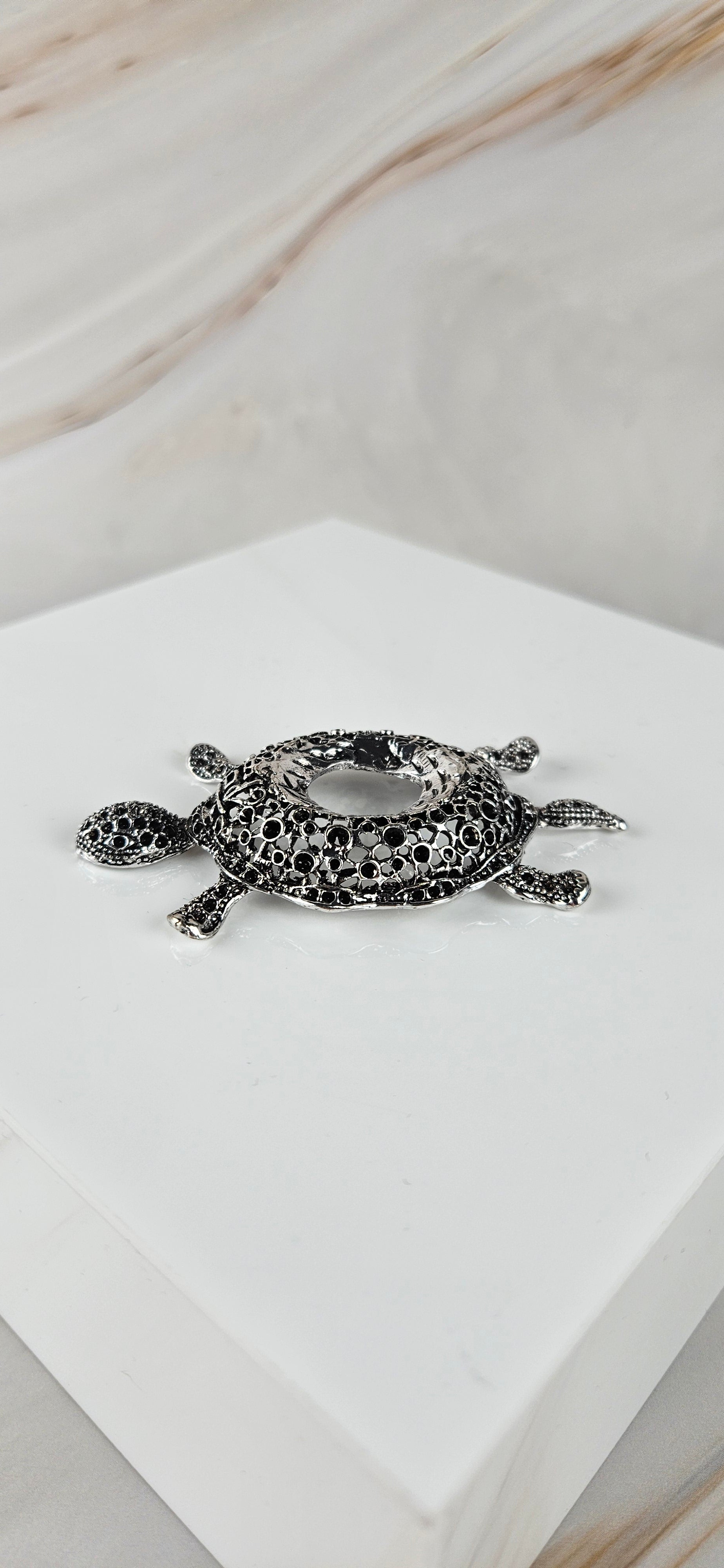 Schildkröten Kugel Ständer Groß (6skgs) Silber