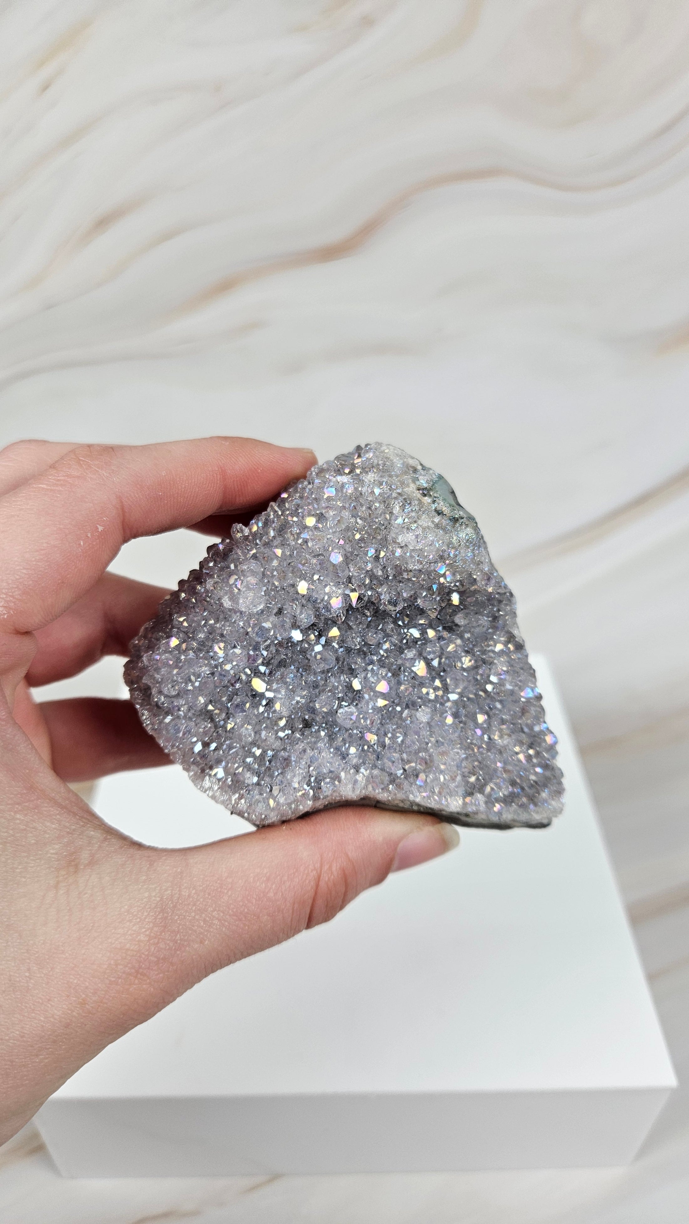 Amethyst Angel Aura Cluster (34ra)