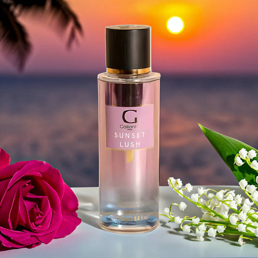 Sunset Lush - Duftspray - Pfirsich, Ananas & schwarze Johannisbeere