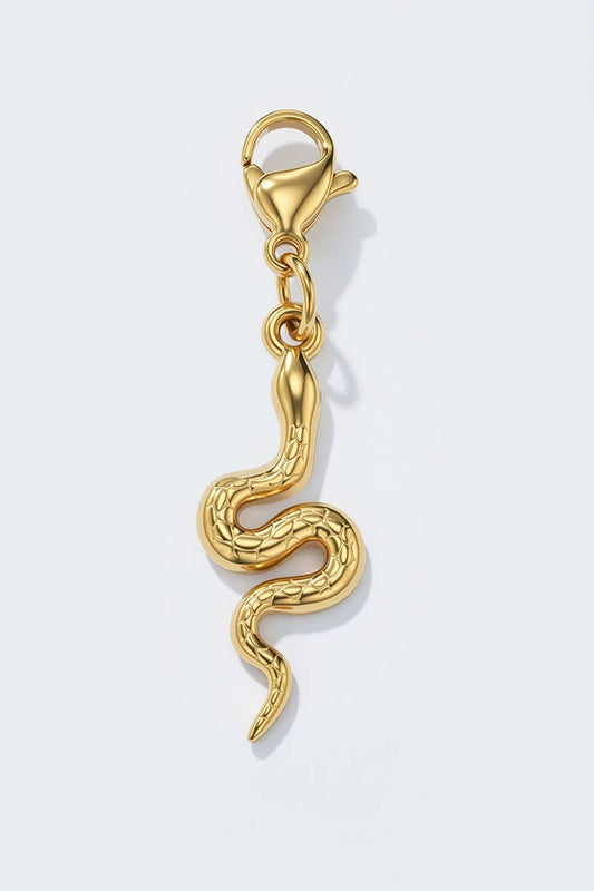 Edelstahl - Schlangen Charm
