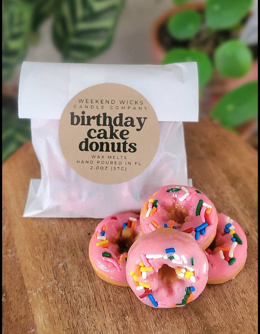 Geburtstagstorte Donut Waxmelts