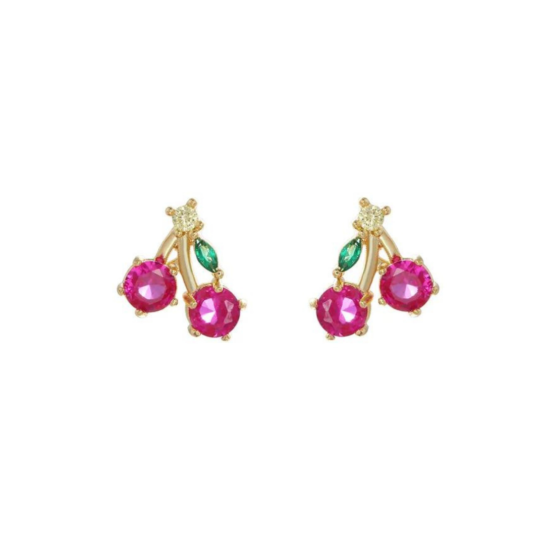 Süße Kirschstecker in Fuchsia