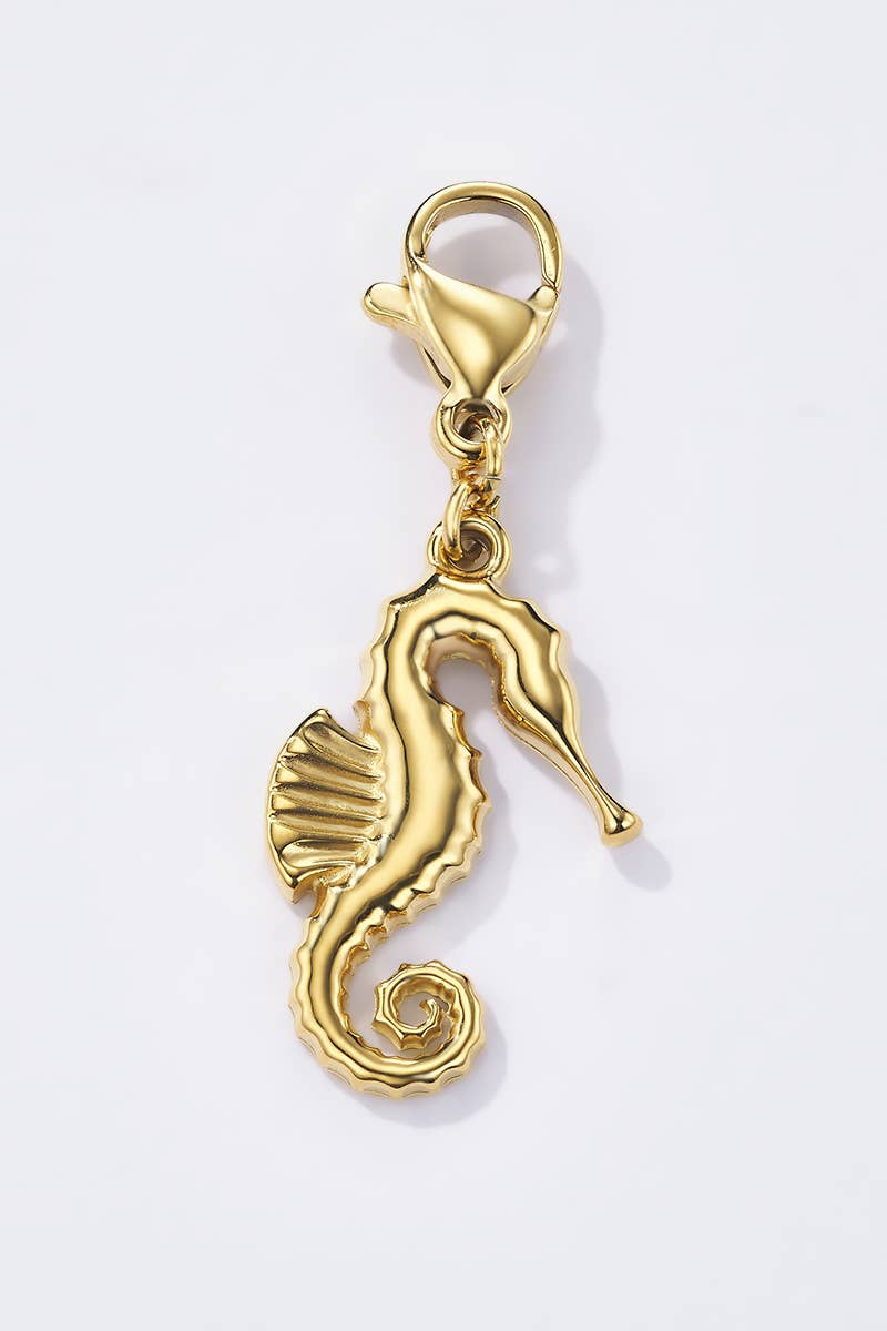 Edelstahl - Seepferchen Charm