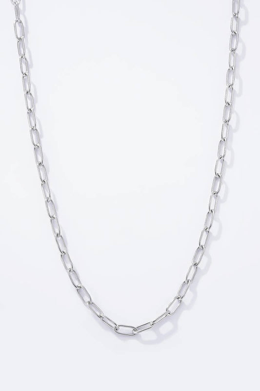 Edelstahlkette für Charms in Silber