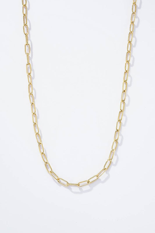 Edelstahl Kette für Charms in Gold