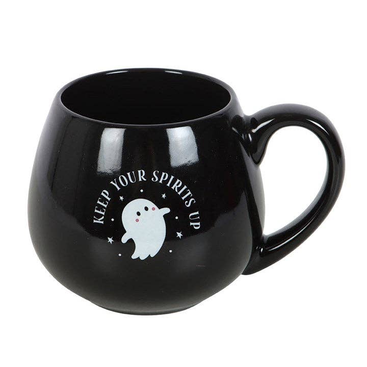 Runde Gespenst‑Tasse