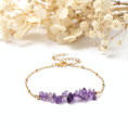 Bild in Galerie-Betrachter laden, Amethyst Splitter Armband
