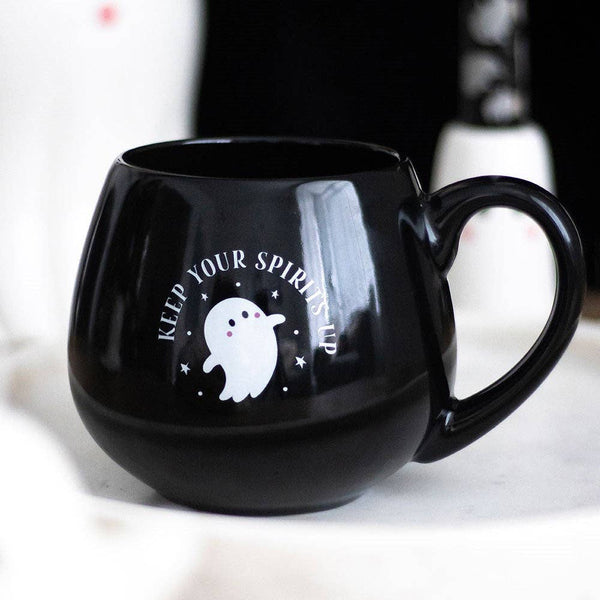 Runde Gespenst‑Tasse