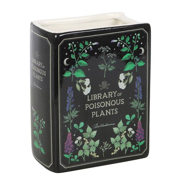 Buchförmige Vase" Library of Poisonous Plants“
