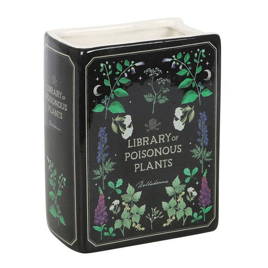 Buchförmige Vase" Library of Poisonous Plants“