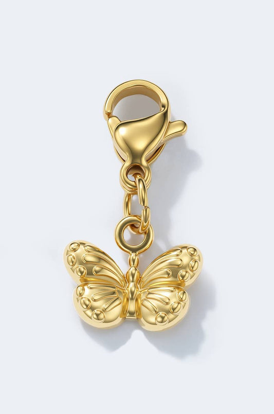 Edelstahl - Schmetterling Charm