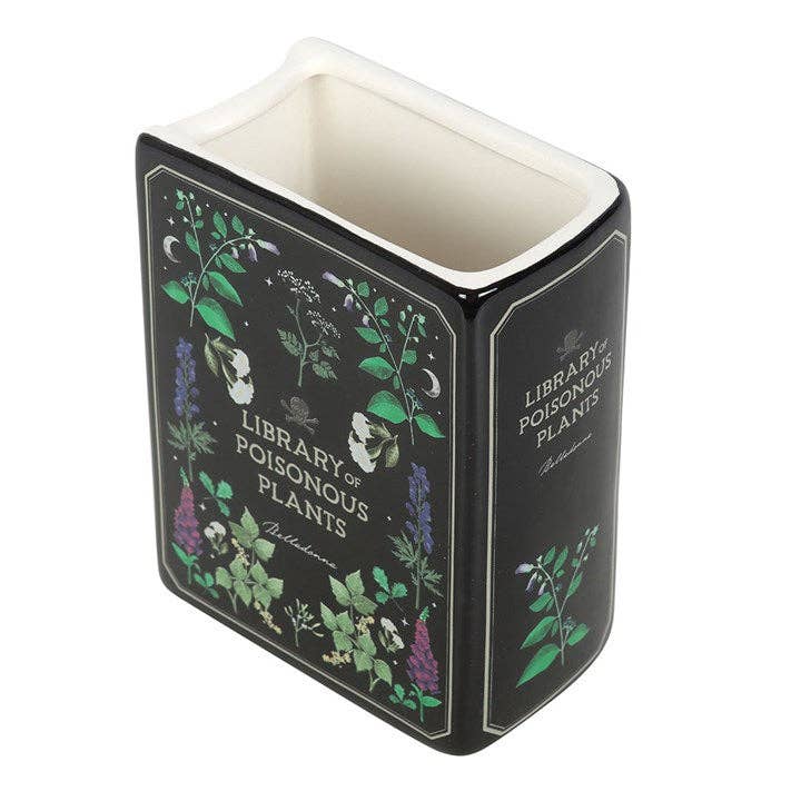 Buchförmige Vase" Library of Poisonous Plants“