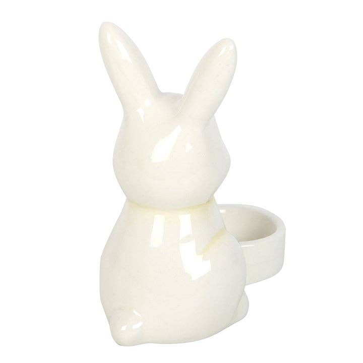 Teelichthalter in Form eines Osterhasen