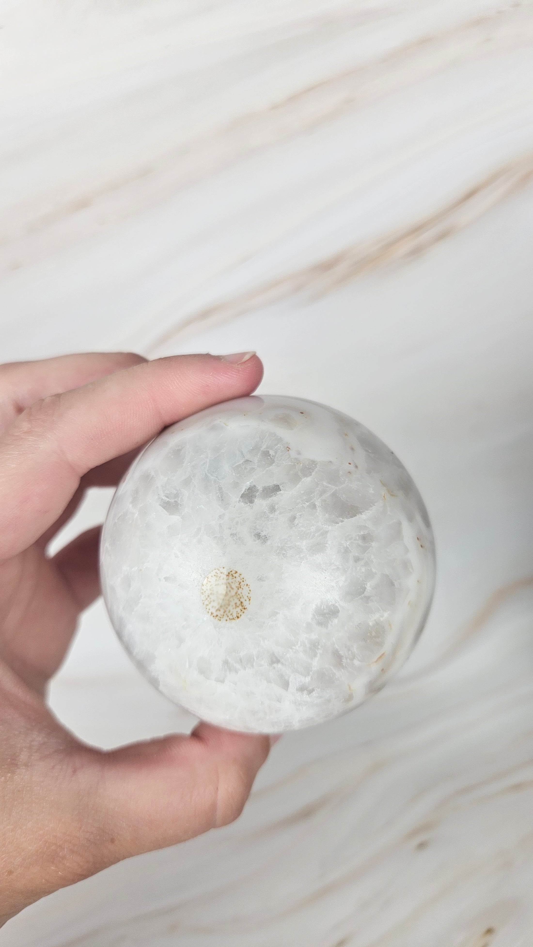 Druzy Achat Kugel (64d)