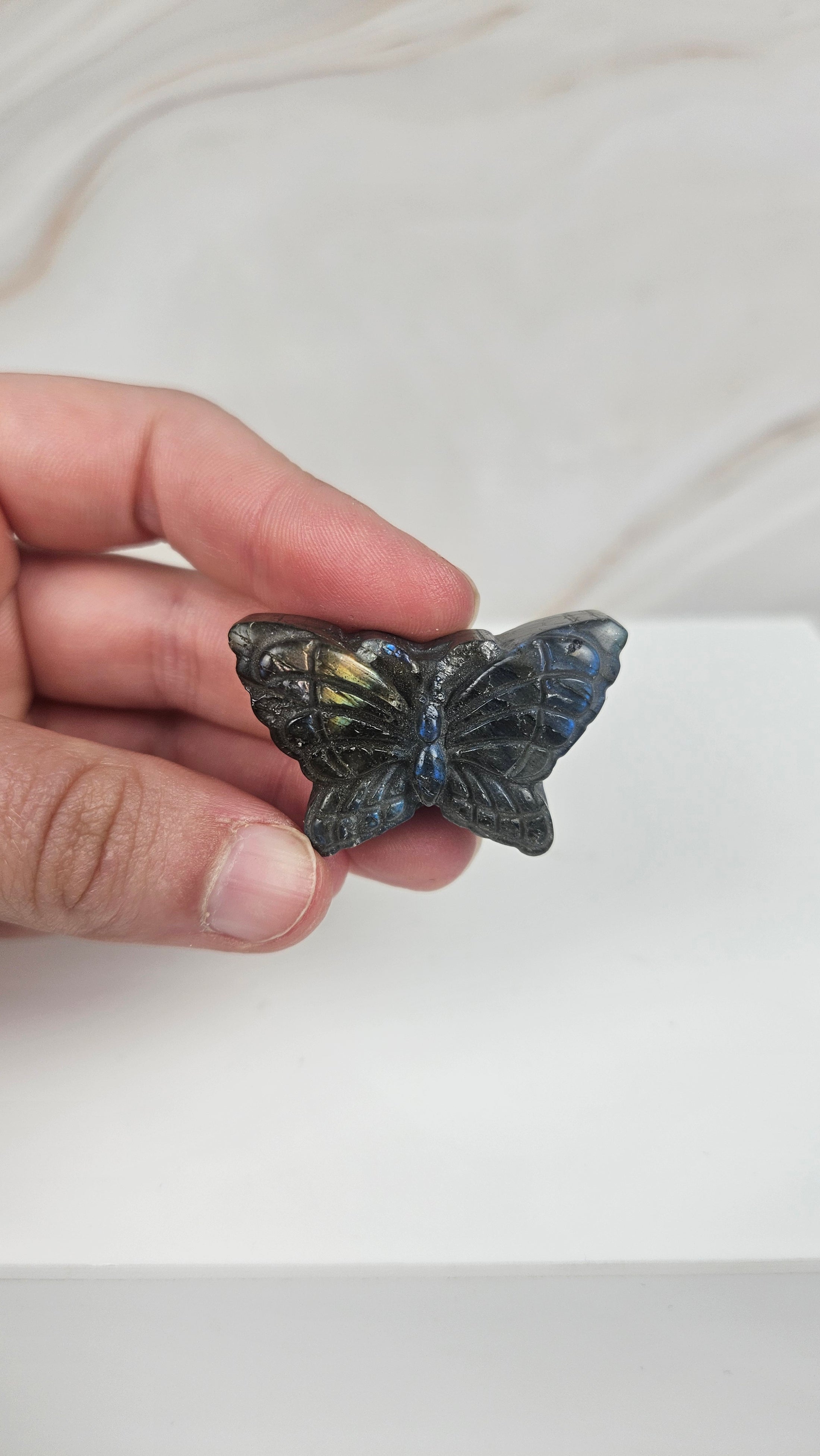 Labradorit Schmetterling (12je)