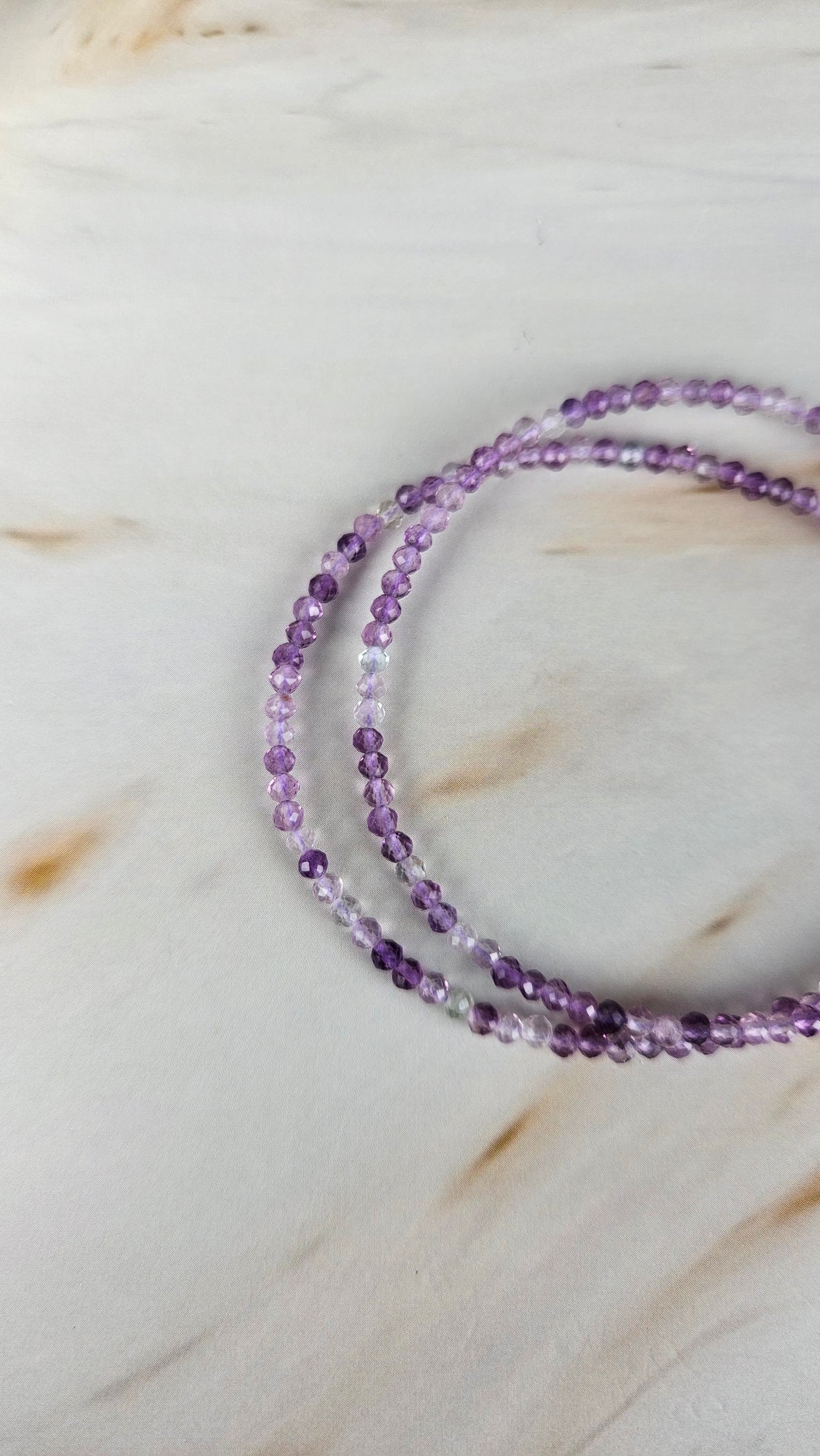 Faccetiertes Fluorit Armband mit Magnetverschluss (19flr)