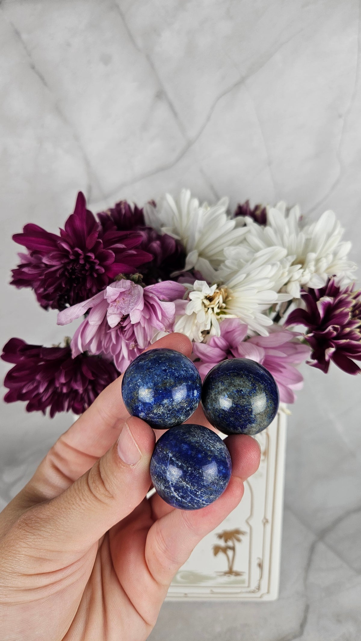 Lapislazuli Kugeln (14las)