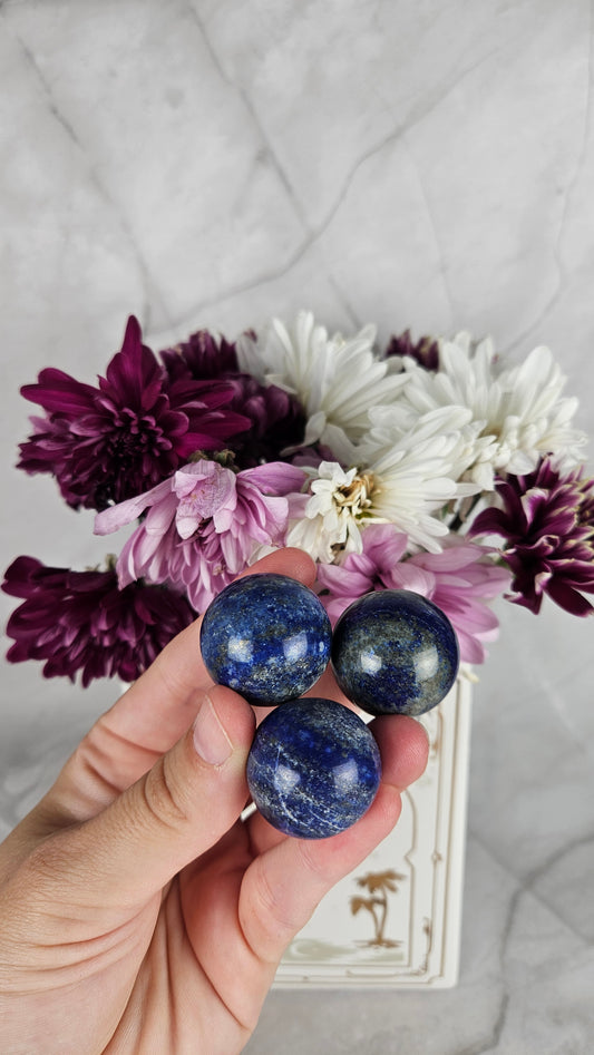Lapislazuli Kugeln (14las)
