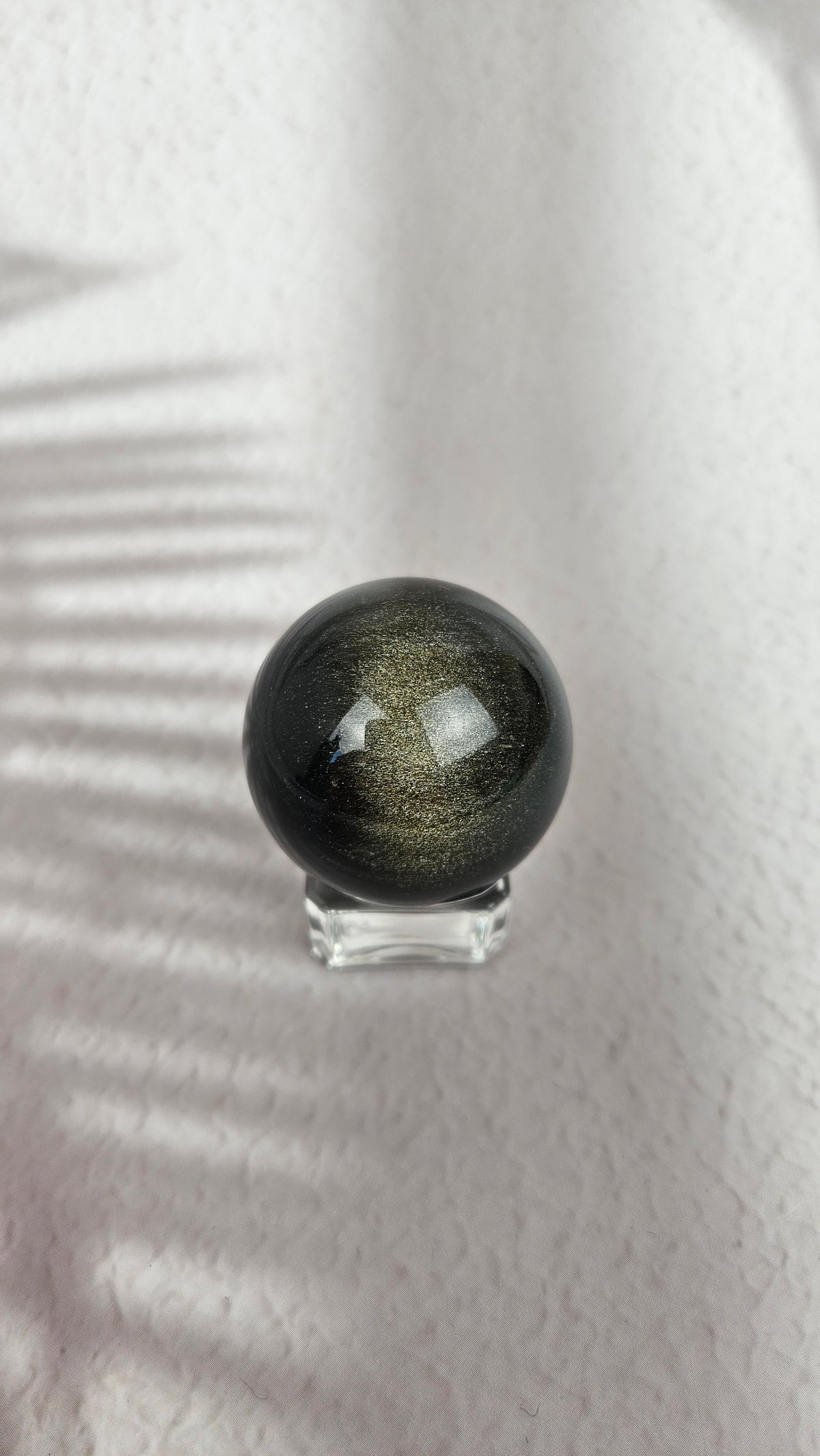 Goldobsidian Kugel (20wx)