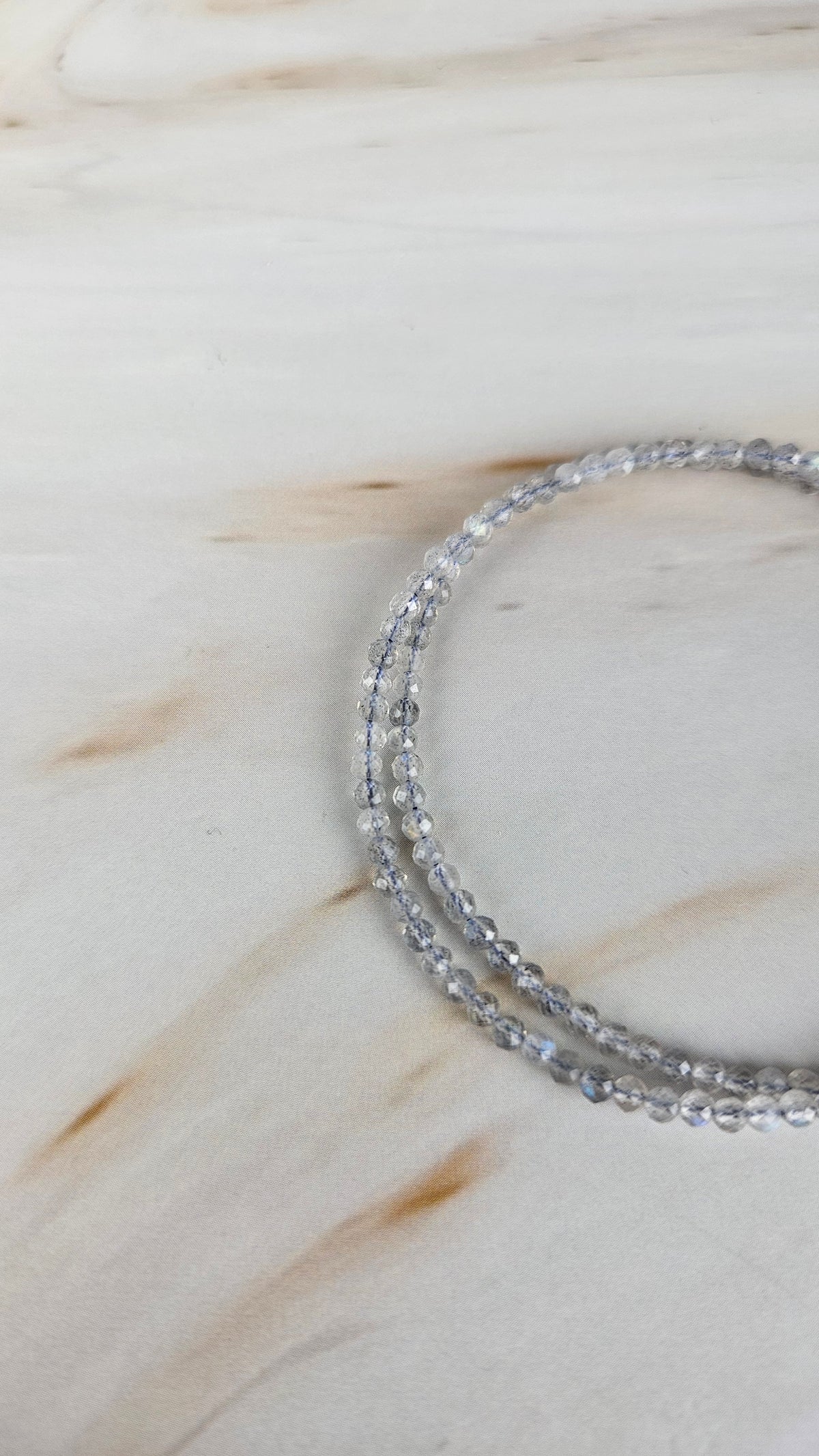 Faccetiertes Labradorit Armband mit Magnetverschluss (19lab)