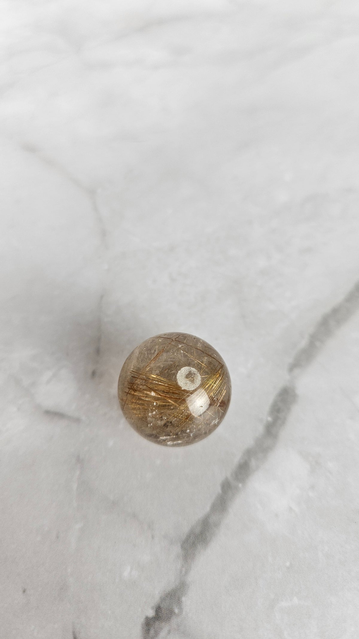 Gold Rutil Kugeln