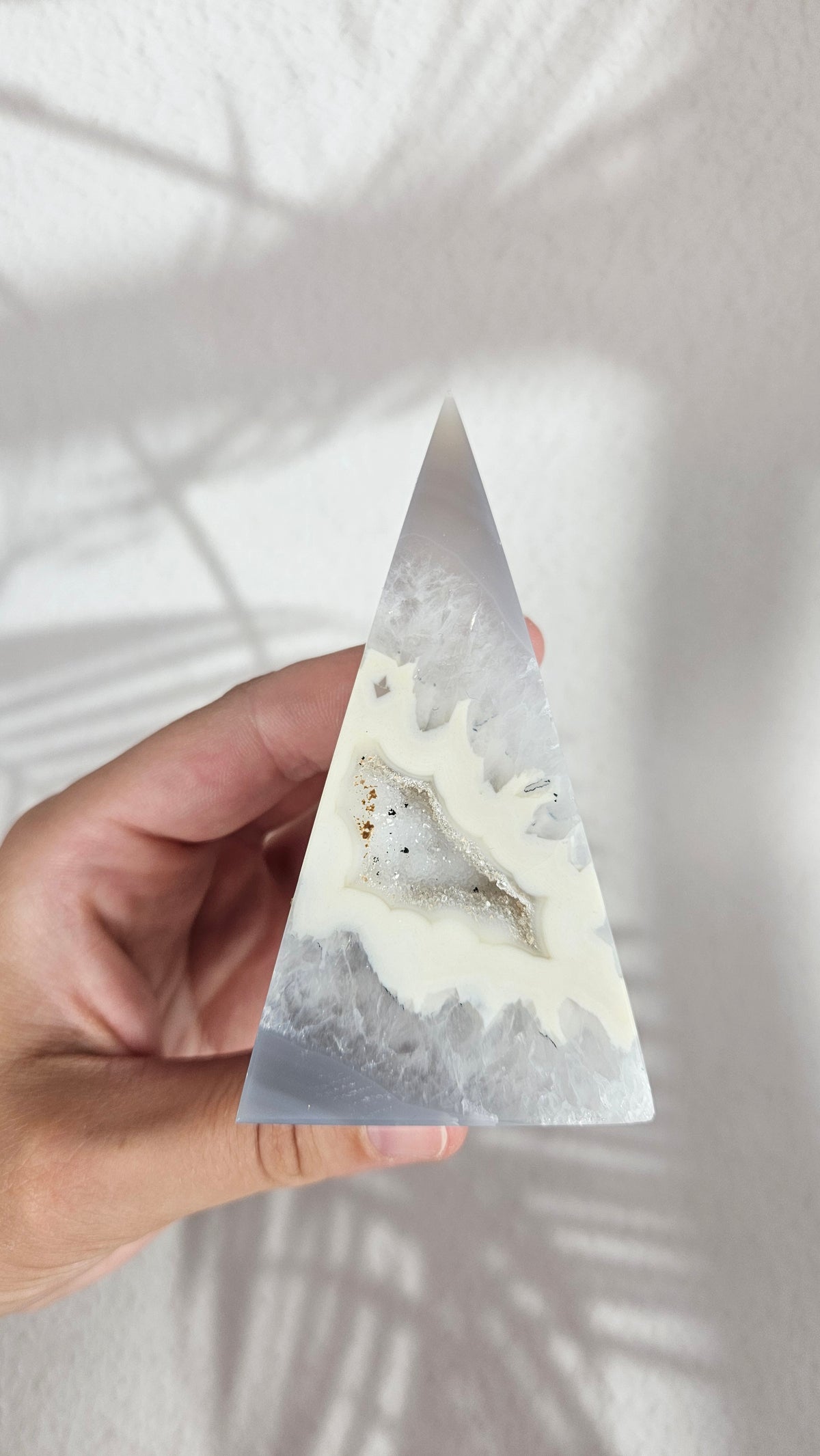 Druzy Achat Pyramide (31tt)