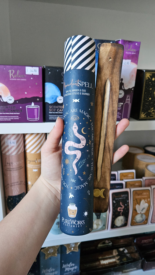 Celestial Magic Räucherstäbchen in verschiedenen Düften Baltischer Amber und Oud