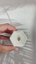 Bild in Galerie-Betrachter laden, 925 Silber faccetierter Amethyst Anhänger (39hj)
