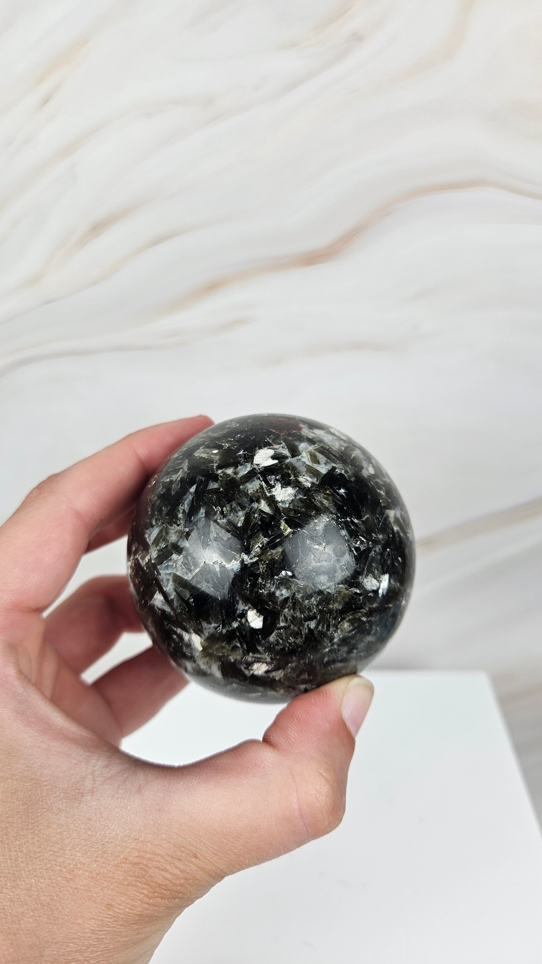 Grüne Mica Kugel (43g)
