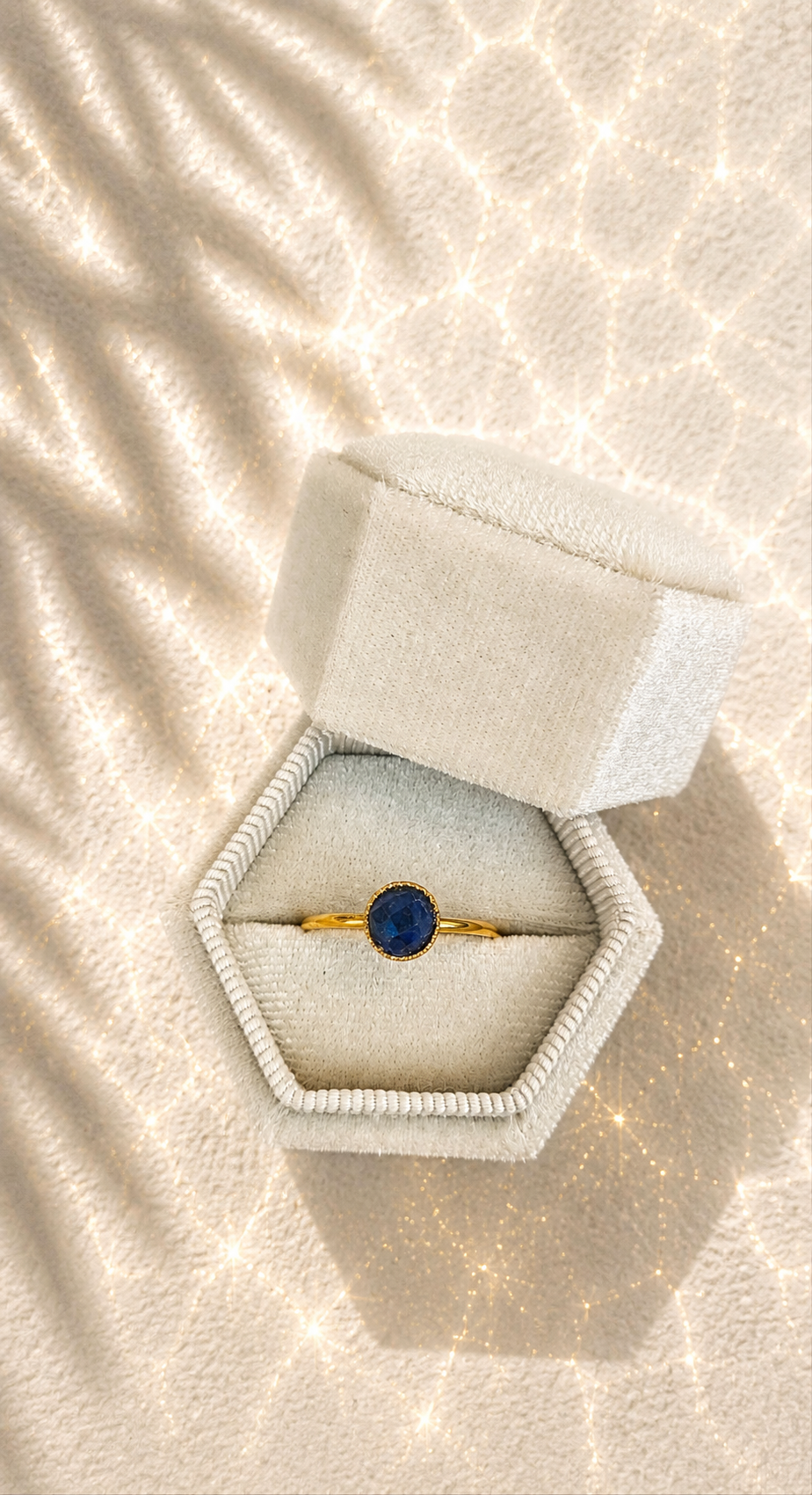 Lapislazuli Ring in Gold (38lap)