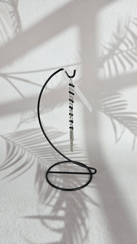 Kugelständer mit Hängekette in Schwarz (19ss)