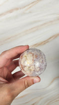 Bild in Galerie-Betrachter laden, Blumenachat & Pink Amethyst Kugel (33pak)
