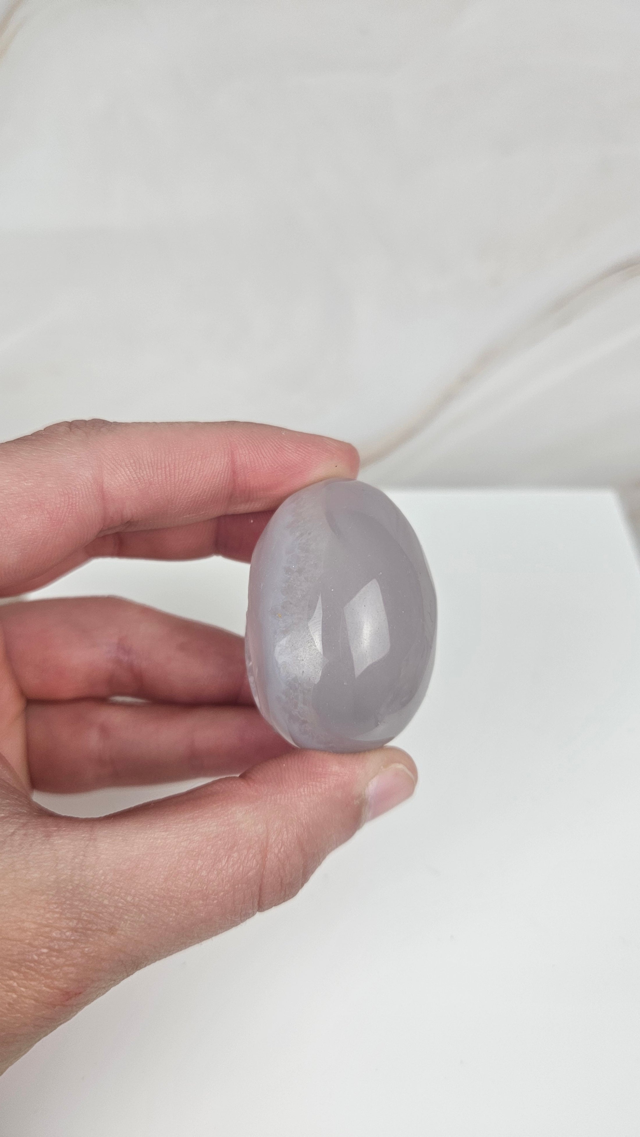 Druzy Achat Ei (18d)
