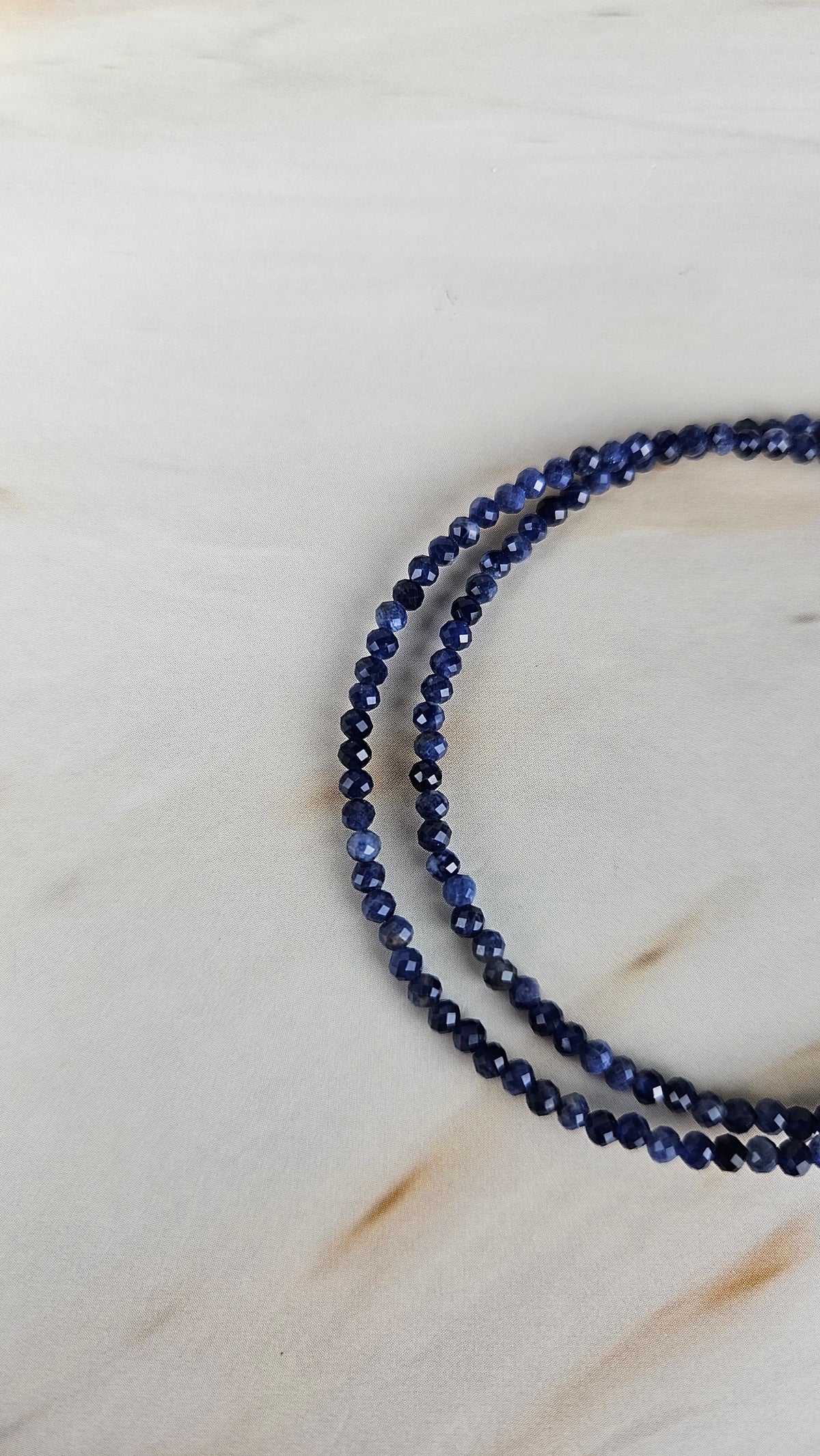 Faccetiertes Lapislazuli Armband mit Magnetverschluss (19lsp)