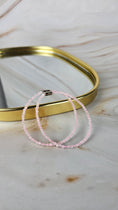 Bild in Galerie-Betrachter laden, Faccetiertes Rosenquarz Armband mit Magnetverschluss (19roq)
