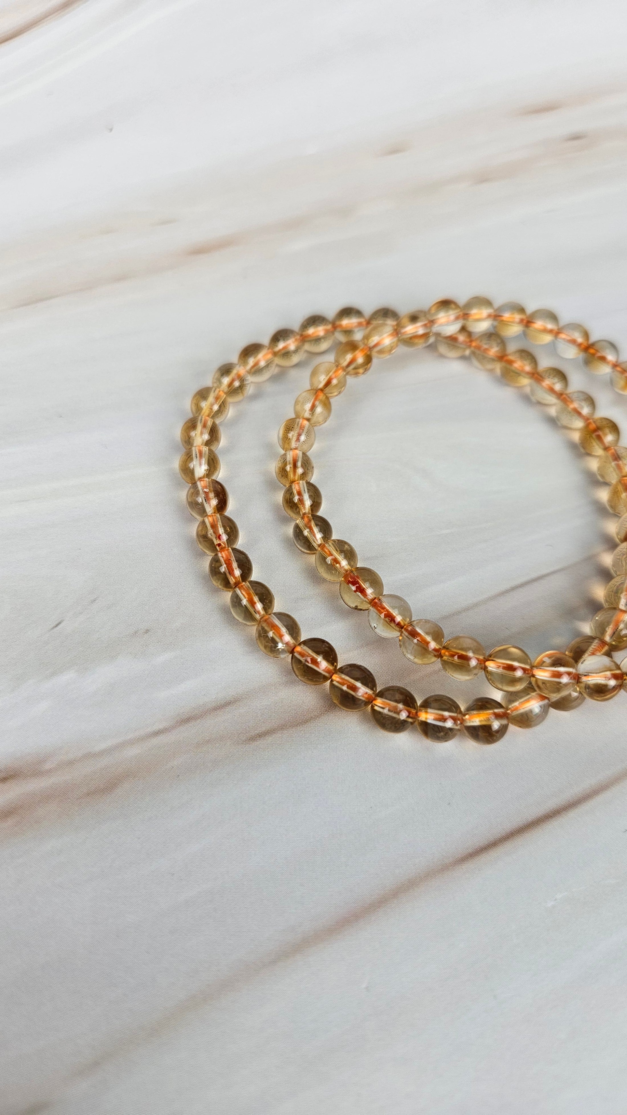 Citrin Kugelarmband (22cik)