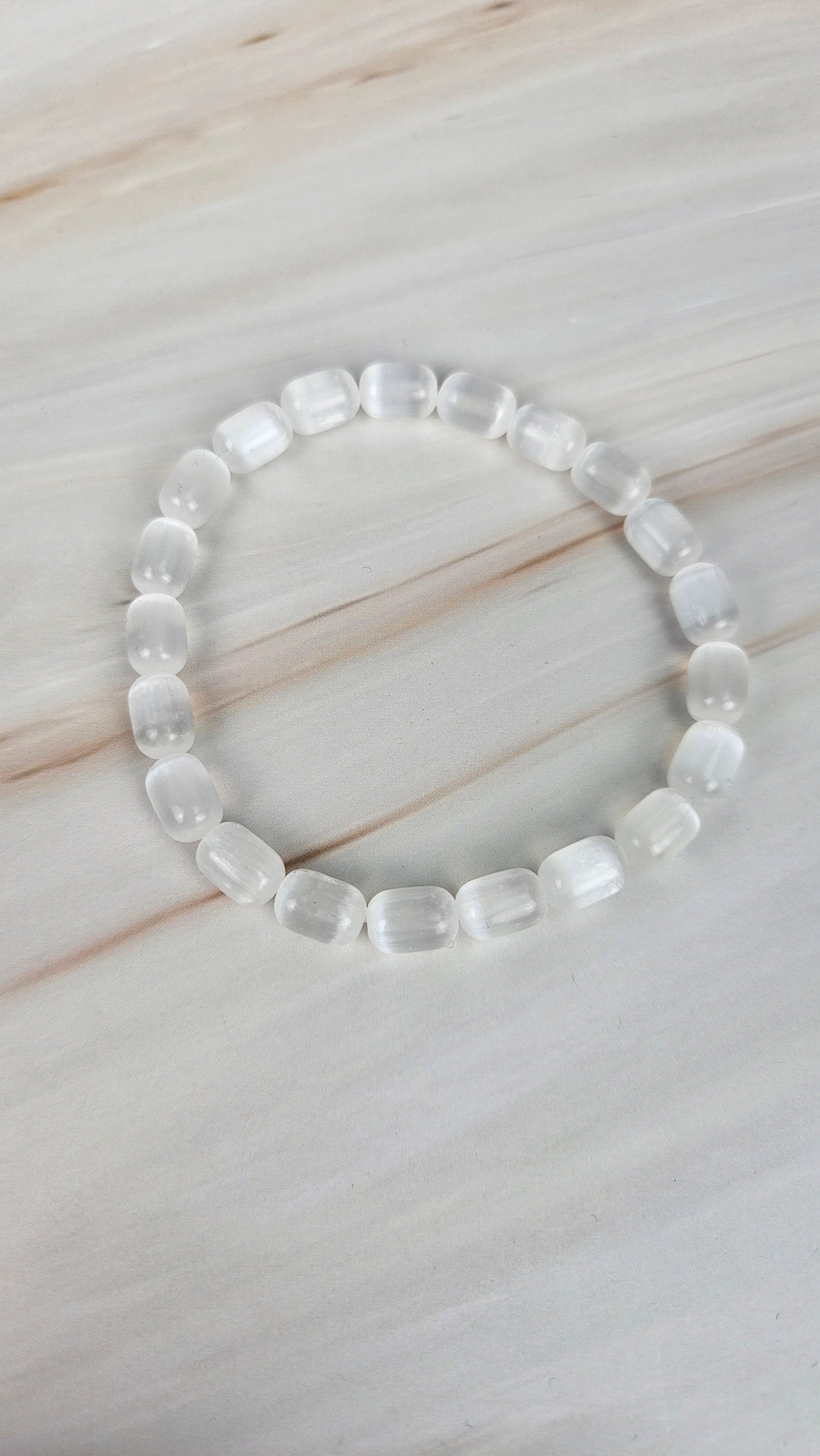 Selenit Armband (13sel)